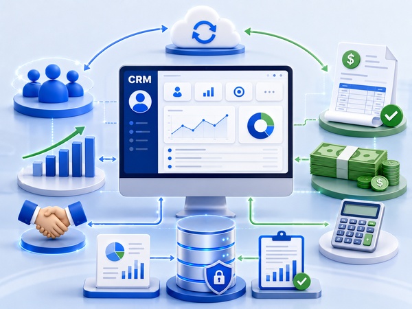Інтеграція CRM з бухгалтерією та бухгалтерською програмою