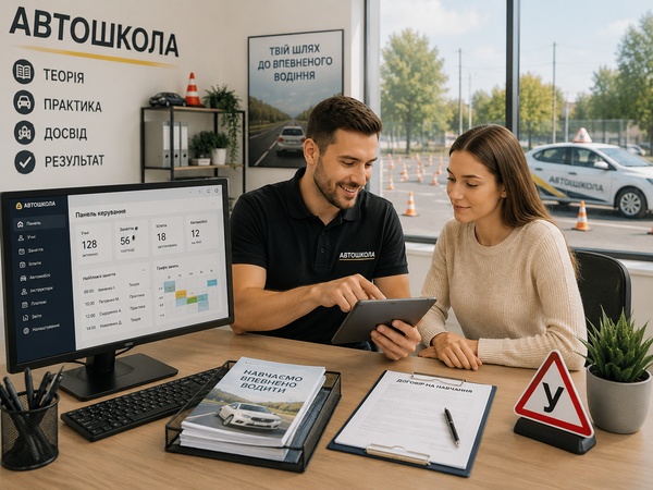 CRM для автошколи: групи, розклад та інструктори