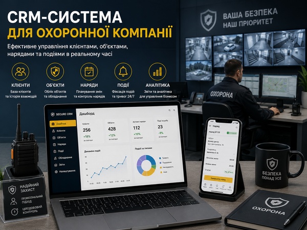 CRM для охранной компании: объекты, посты и абонплата
