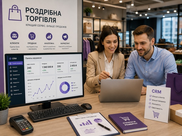 CRM для роздрібної торгівлі: продажі, лояльність і товар