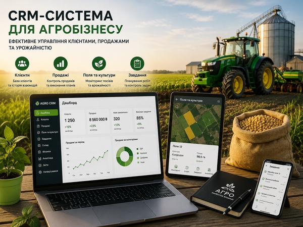 CRM для агробизнеса: контракты, поставки и дебиторка